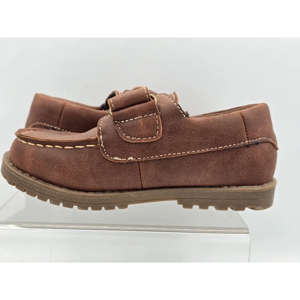 Boys Children's Place  Size 10 Loafer‎ Shoe Boat Shoes Hook & Loop
